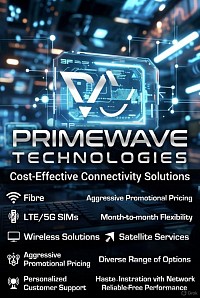 🚀 SWITCH TO PRIMEWAVE TECHNOLOGIES TODAY! Cost-effective uncapped internet solutions in South Africa – aggressive promo pricing from R399, month-to-month flexibility, hassle-free fibre & LTE/5G SIMs, plus personalised support. No contracts, maximum value! #PrimewaveTechnologies #UncappedInternetSA #CheapFibreDeals #LTE5GDeals #AffordableInternetSouthAfrica #MonthToMonthInternet #BestISPDeals #VoIPSouthAfrica